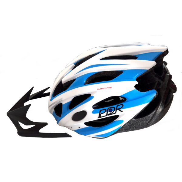 Casco adulto PDR MV29, colore bianco/azzurro