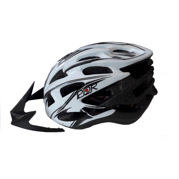 casco adulto pdr mv88 colore bianco nero