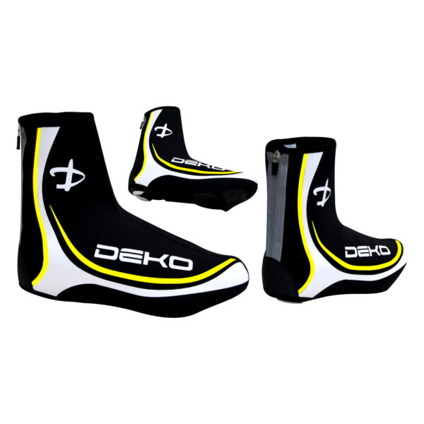 copriscarpe deko new graphics colore nero giallo fluorescente