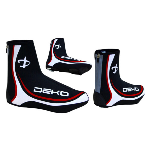 Copriscarpe DEKO NEW GRAPHICS, colore nero/rosso