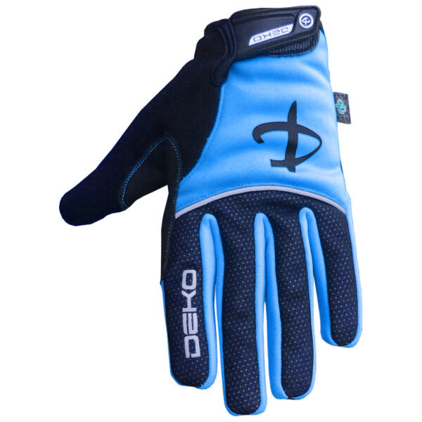 guanti deko tech colore blu nero