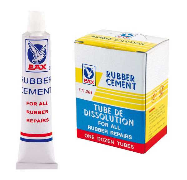 Confezione mastice Rubber Cement (12 tubetti)