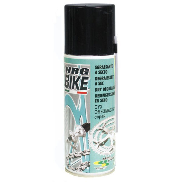 sgrassante spray a secco flacone 400 ml nrg bike