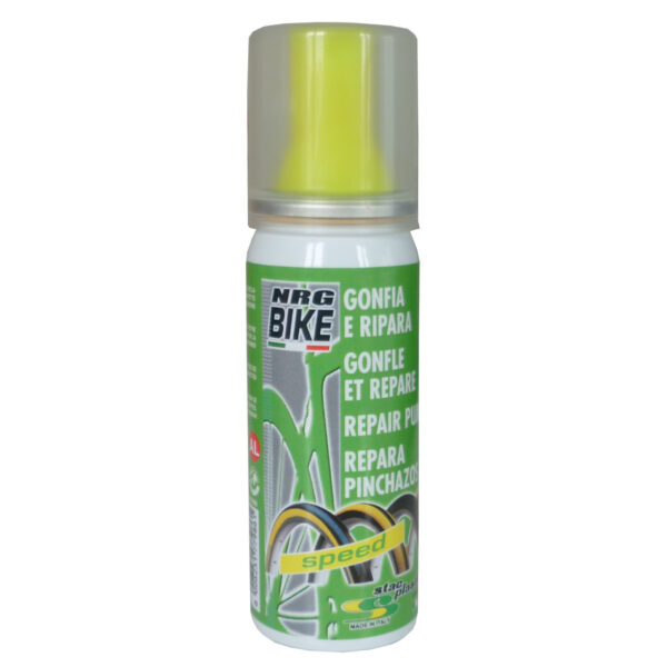 bomboletta gonfia e ripara speed 75 ml nrg bike