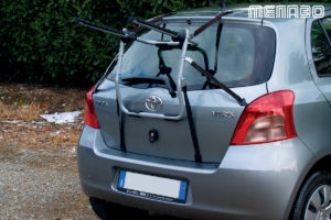 portaciclo posteriore per auto biki