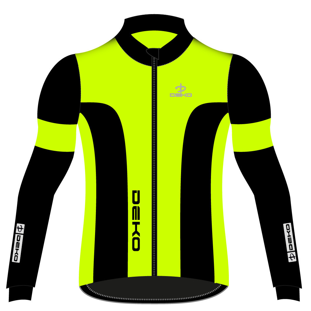 Abbigliamento ciclismo giallo fluo outlet