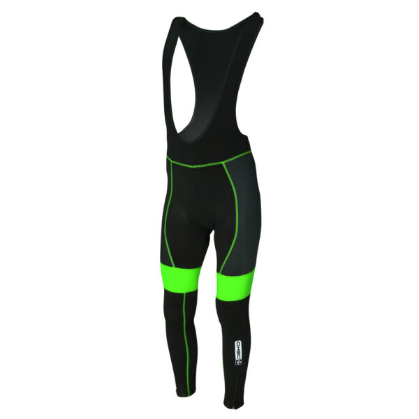 calzamaglia deko sports nero/verde fluorescente