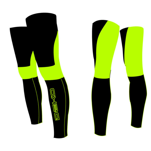 Gambali DEKO NEW DUAL, colore nero/giallo fluorescente