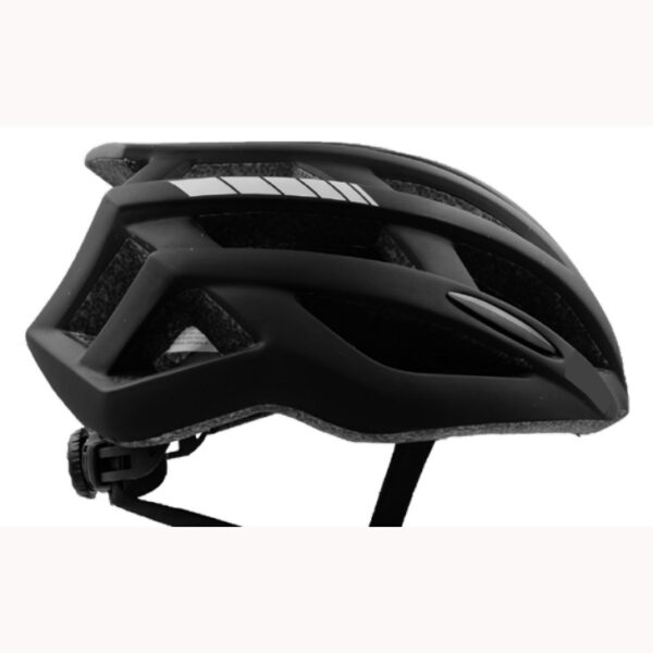 Casco adulto PDR CITY, colore nero opaco/bianco