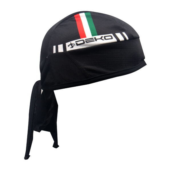 Bandana estiva modello Flag colore nero/tricolore