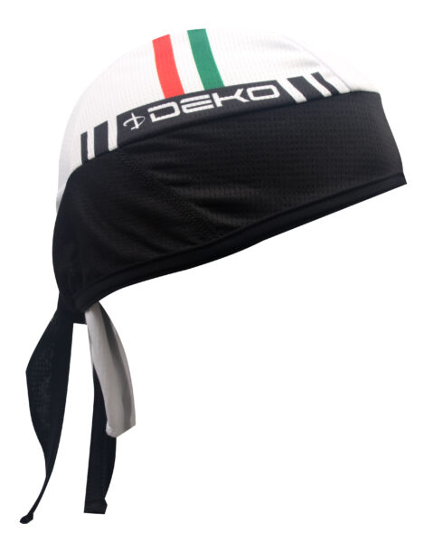 bandana Deko Sports Flag bianco/tricolore