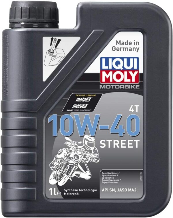 Olio motore LiquiMoly 10w-40 Street